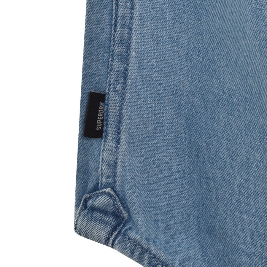 Alternative Image for ProductSuperdry Denim BD Long Sleeved Shirt Blue3